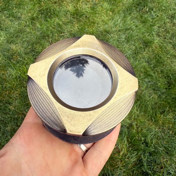 Vintage Private Eye Peep Hole Door Viewer Seeing Eye Security Viewer Gold USA. - Picture 2 of 11